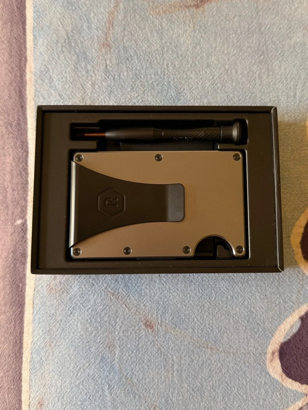 Ridge Wallet Classic Gunmetal